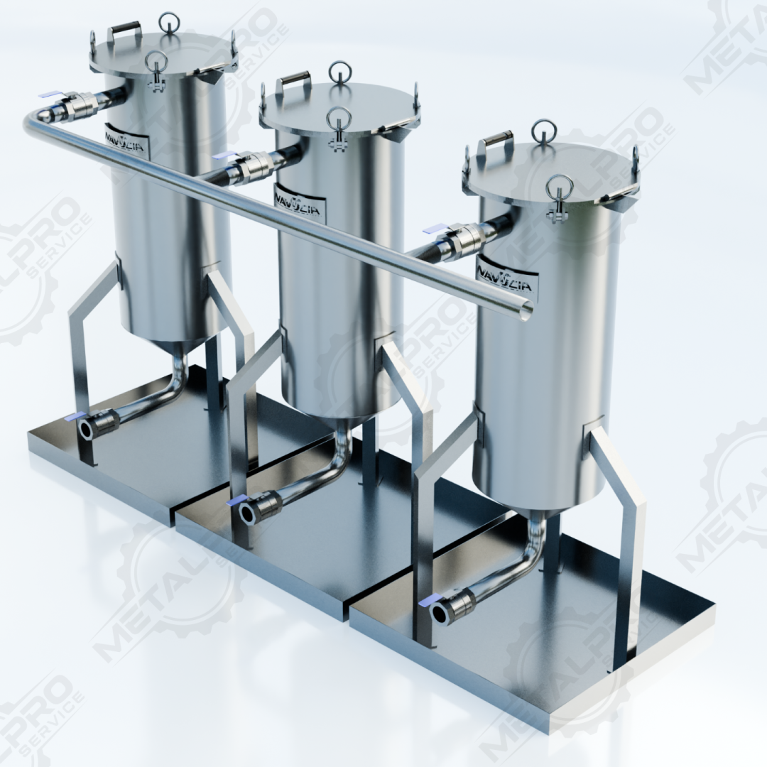 Estanque de acero inoxidable industrial Tanque inoxidable para líquidos Fabricación de estanques industriales Estanque sanitario acero inoxidable