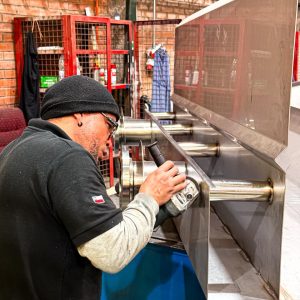 Pulido de metales industriales