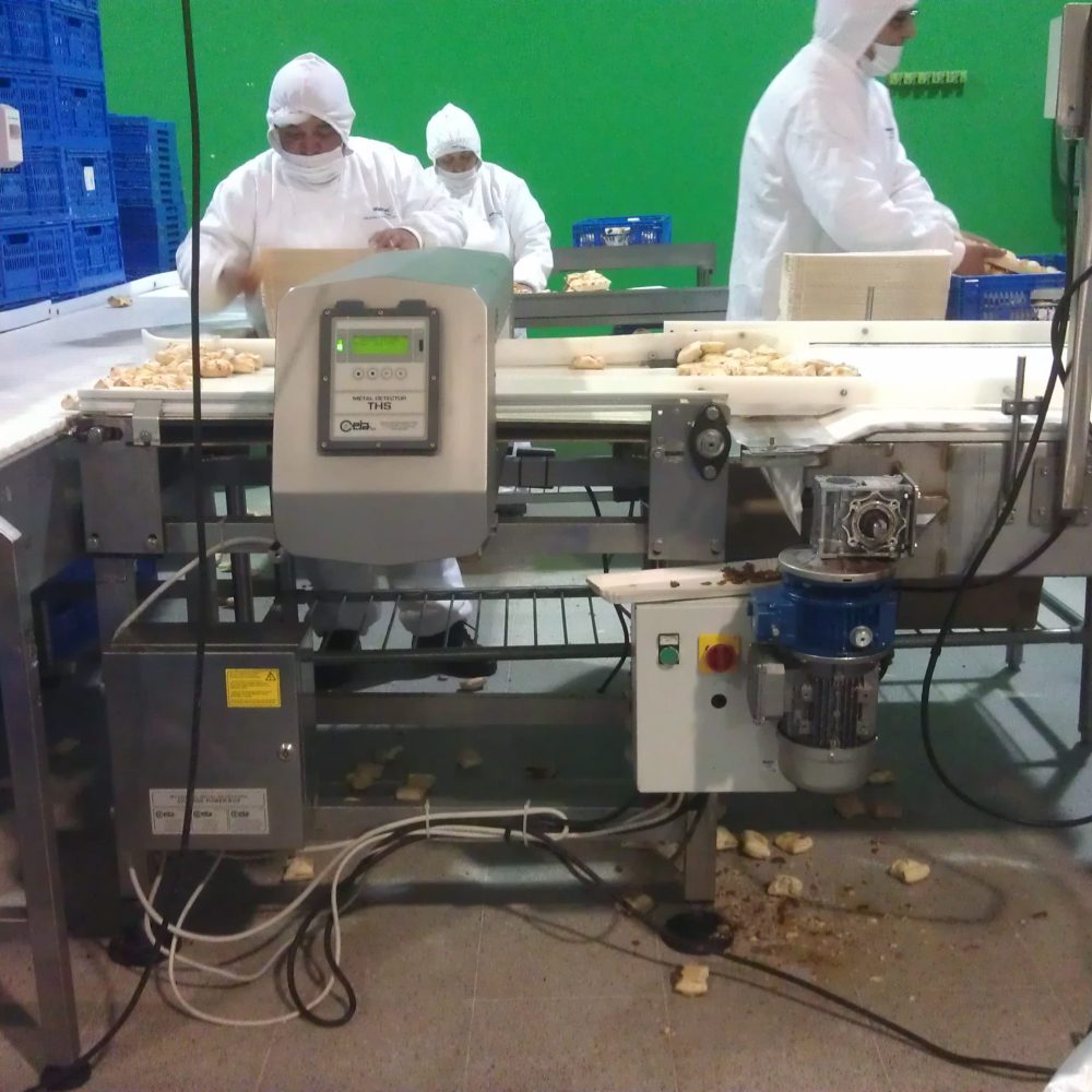 Línea productiva industrial diseñada y fabricada a medida por Metal Pro Service