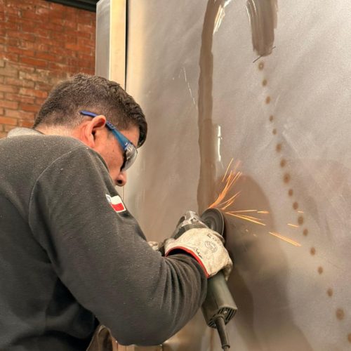 Pulido de metales industriales